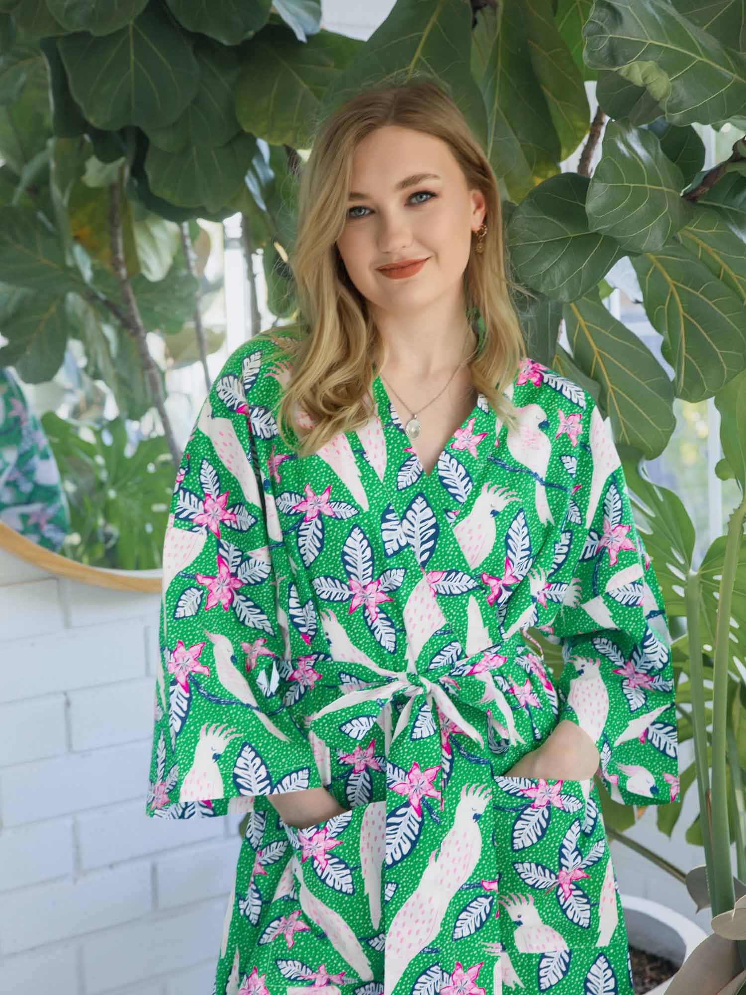 Cockatoo Garden Robe