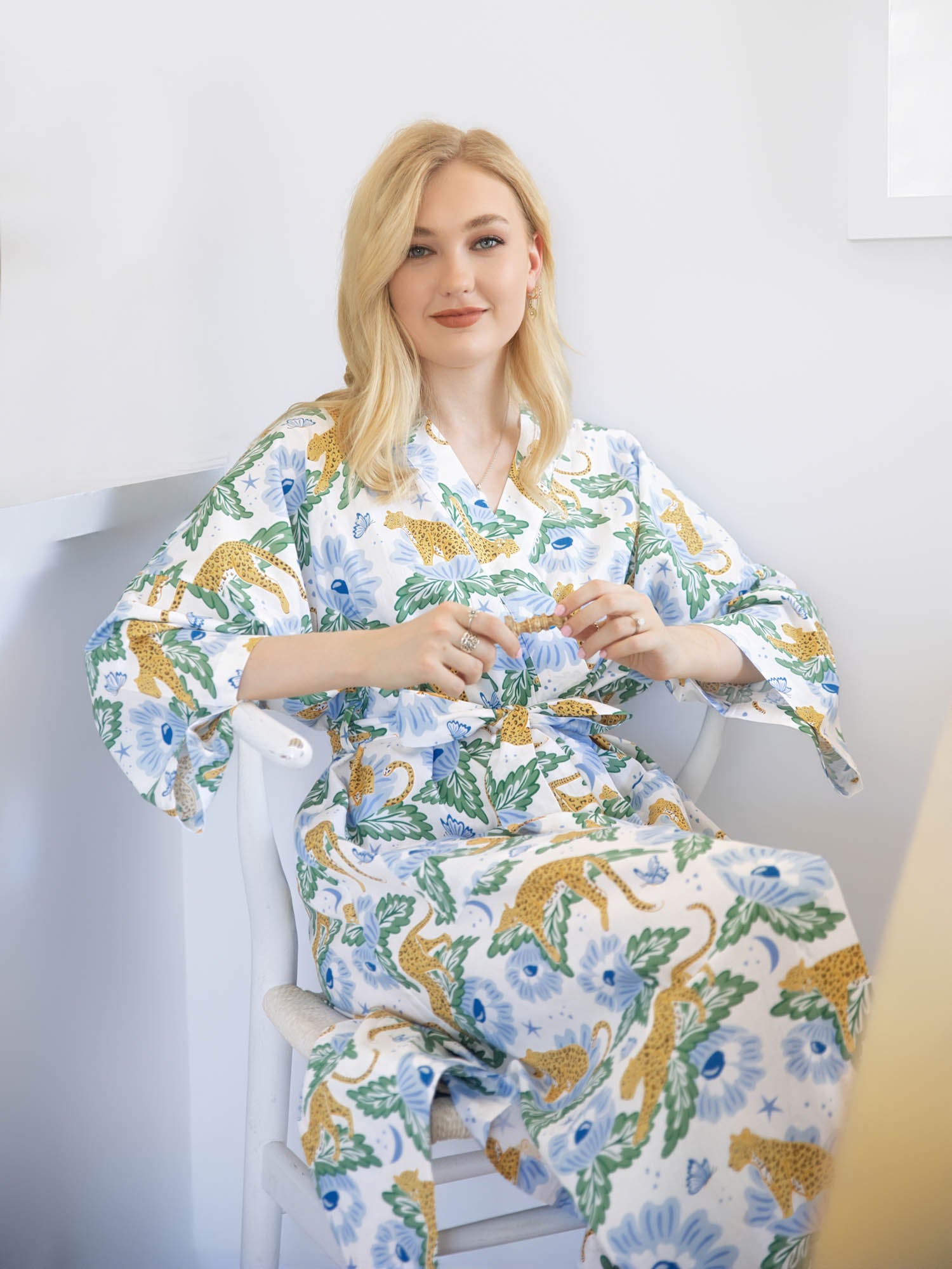 Moon Leopard Robe